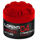 Lorenti Hair Styling Gel | Strong Hold, Edge Control Gum Effect Natural Shine 300ml (Red X-Treme Hold)
