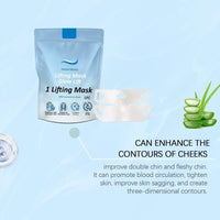 Chinology Double Chin Lifting Mask, 2pcs Chinology Chin Mask, V-line Face Lift Chin Mask, Anti Aging Collagen Face Mask for Double Chin Reducer - Say Goodbye To Your Double Chin Now