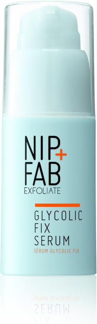 Nip+Fab Nip + Fab Glycolic Acid Fix Serum for Face with Aloe Vera, AHA Anti-Aging for Fine Lines and Wrinkles, Refine Minimize Pores, Skin Toning, 30 ml