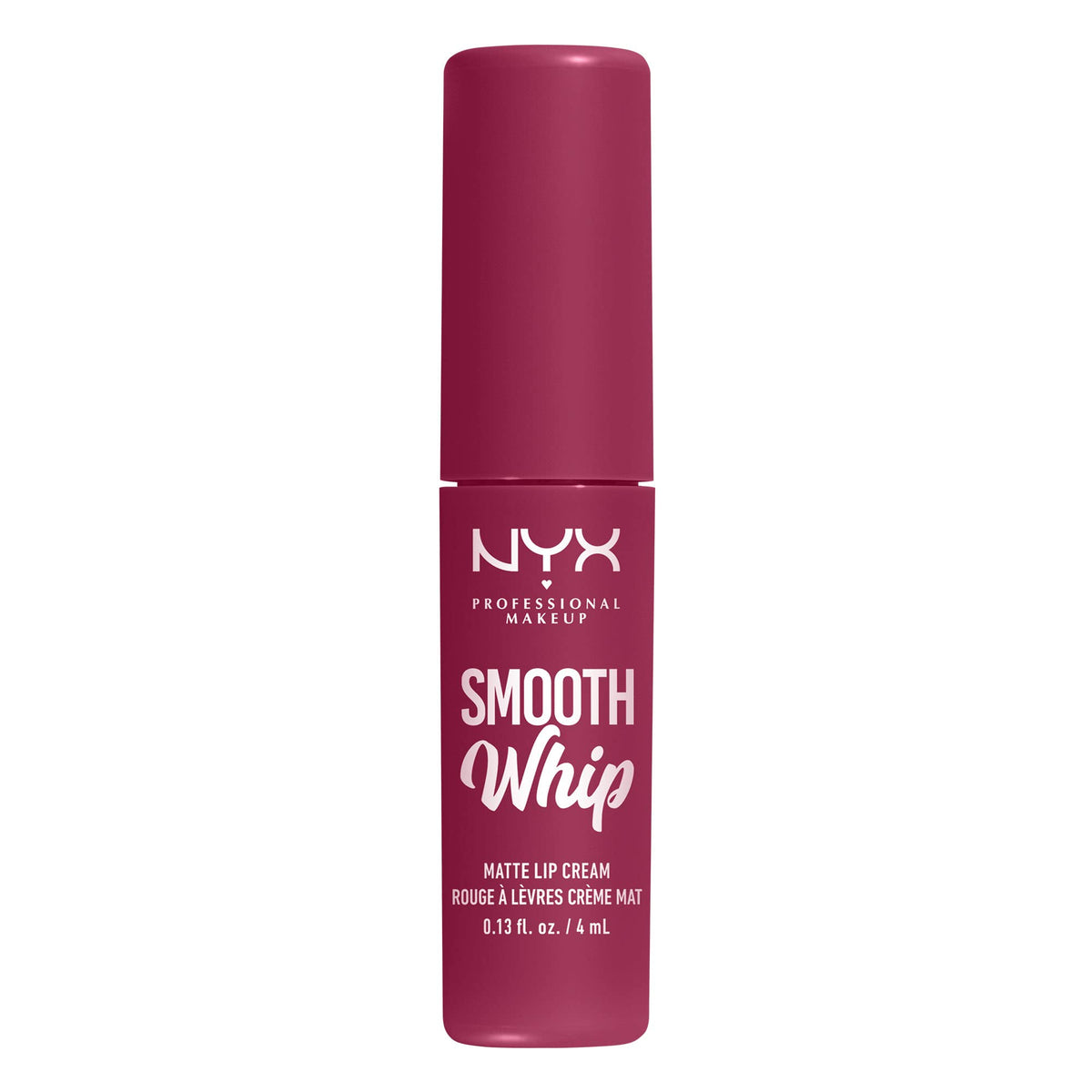 NYX PROFESSIONAL MAKEUP NYX Professional Makeup Liquid Lipstick, Matte Lip Cream, Ultra-Vibrant Shades, With Shea & Cocoa Butter, Smooth Whip, Shade: Fuzzy Slippers, Pack of 1