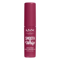 NYX PROFESSIONAL MAKEUP NYX Professional Makeup Liquid Lipstick, Matte Lip Cream, Ultra-Vibrant Shades, With Shea & Cocoa Butter, Smooth Whip, Shade: Fuzzy Slippers, Pack of 1