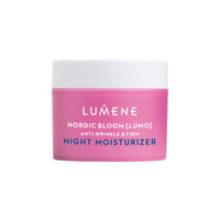 Lumene LUMENE Nordic Bloom [LUMO] Anti-Wrinkle & Firm Night Moisturizer | Rejuvenates Skin Overnight with Pre-Retinol Complex & Nordic Lingonberry | Smooths, Firms & Boosts Radiance | Vegan Formula | 50 ml