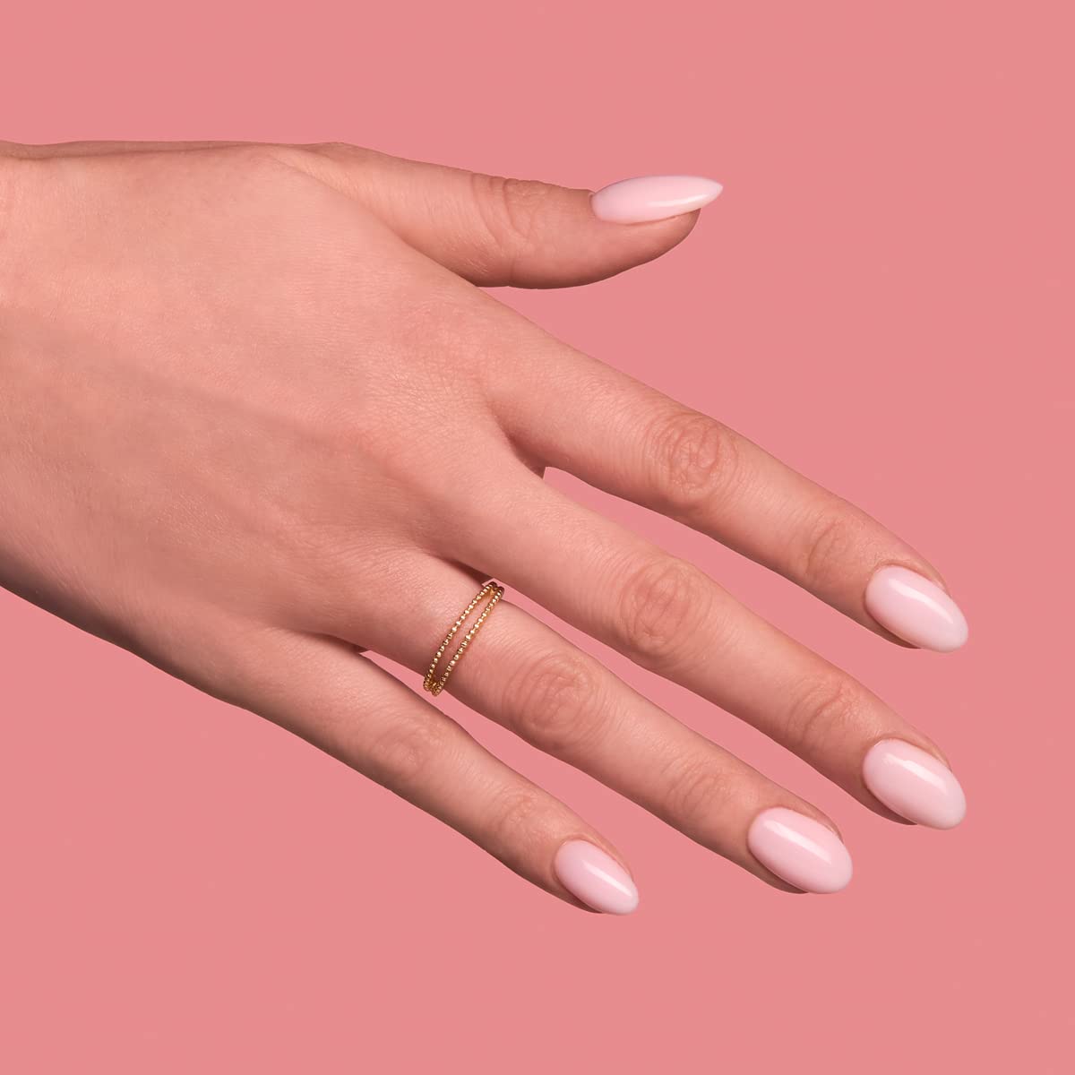 Semilac SEMILAC Gel Nail Polish | Long Lasting and Easy to Apply | Perfect for Home and Professional Manicure and Pedicure - 002 Delicate French UV Gel Nail Polish, 7 ml.