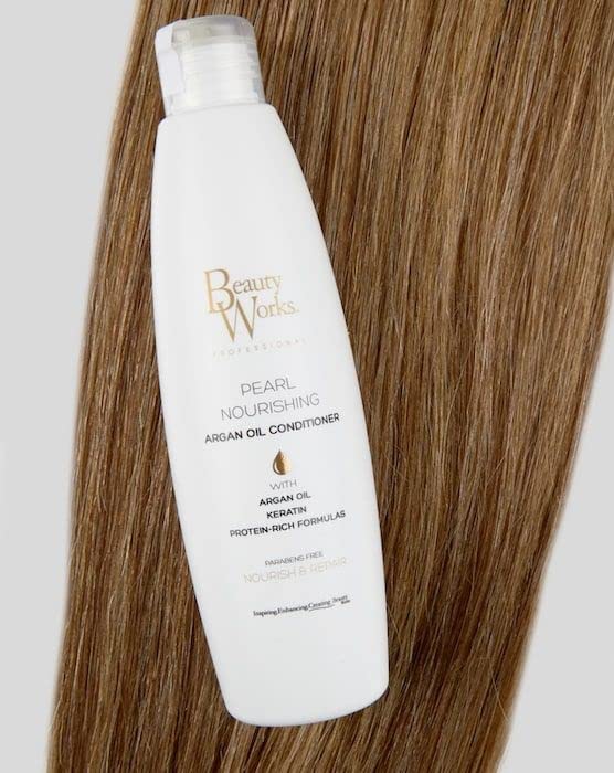 Beauty Works Pearl Nourishing Argan Oil Conditioner 250ml SLE & Paraben Free