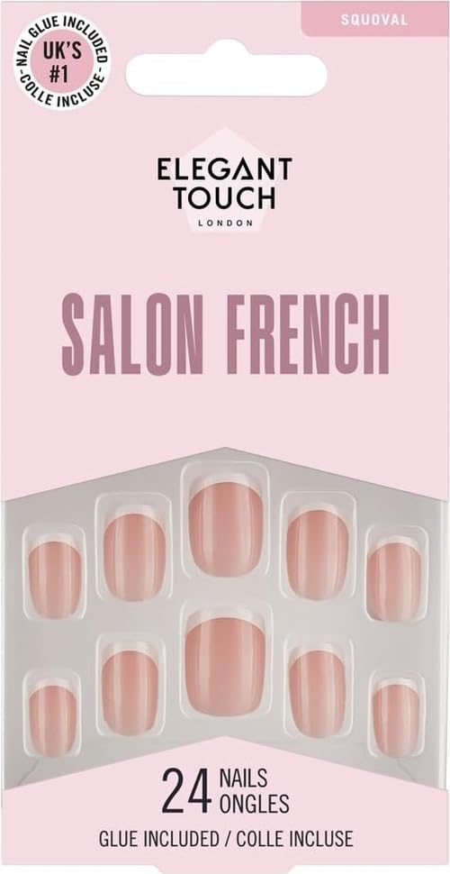 Elegant Touch French Nails 117
