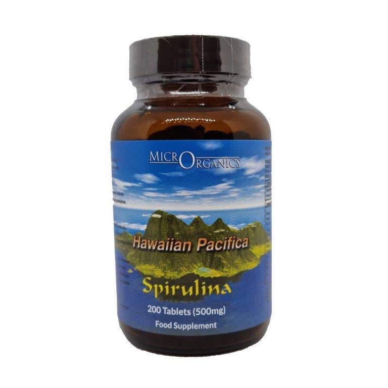 Microrganics MicrOrganics Hawaiian Pacifica Spirulina 200 Tablets