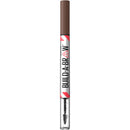 Maybelline New York, Build A Brow: 2 in 1 Brow Pen + Sealing Gel, Real-looking, Fuller Brows, Waterproof, Sweat- & Smudge-resistant, 24H Wear, Vegan Formula, Shade 257: Medium Brown
