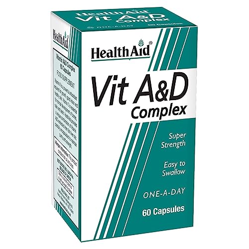 HealthAid VIT A and D Complex 60 Capsules