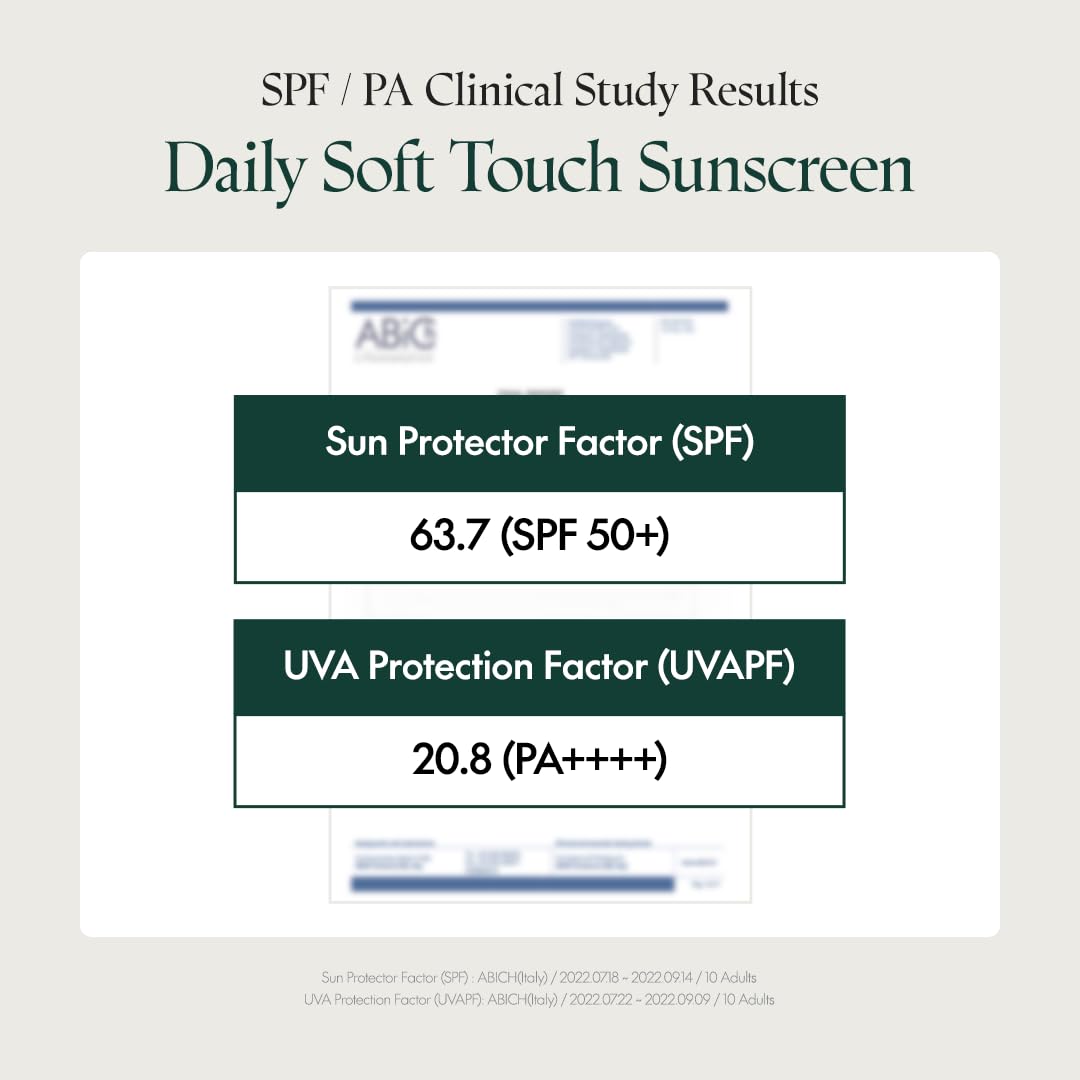 PURITO SEOUL Daily Soft Touch Sunscreen, SPF50+ PA++++, Ceramides, Non White Cast, Water-Resistant UVA & UVB Protection, K-Beauty