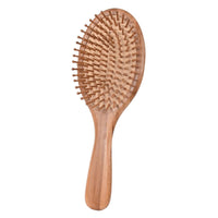kandid Kandid Luxury Wooden Hairbrush with natural striping - 70 bristles - Size: 24cm x 9cm x 3.5cm
