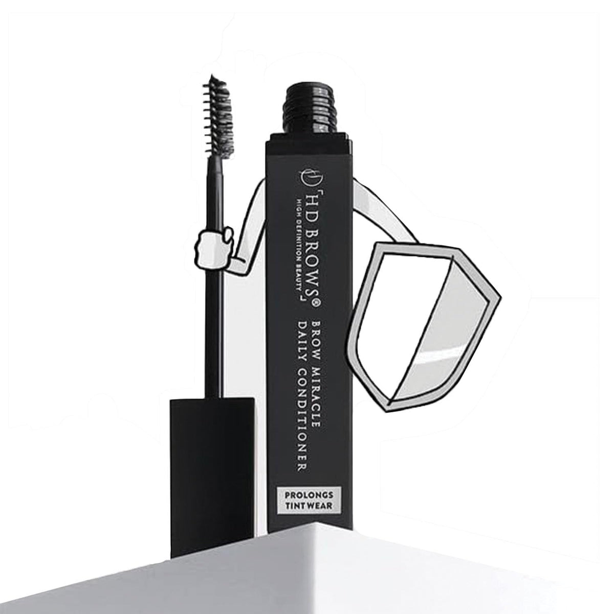 HD Brows HD BROWS Brow Miracle Daily Conditioner, Conditioning Brow Serum, Repair and Strengthening, Prolongs Wear of Brow Tint, Vegan-Friendly