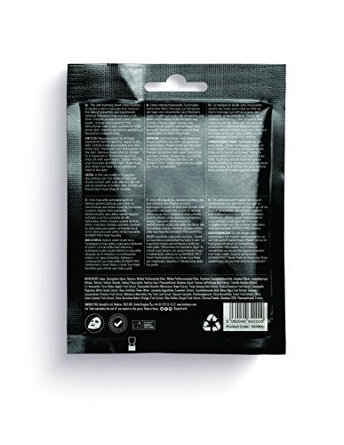 BARBER PRO FOAMING CLEANSING MASK cleansing mask for men with activated charcoal