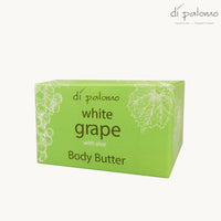 Di Palomo White Grape & Aloe Body Butter 200ml. Body Moisturiser & Body Lotion. Shea Butter Body Butter with Skin Care. Body Butter for Women & Body Moisturiser for Women. Vegan Gifts.
