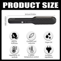 Vmxlso Hair Crimpers for Women,Hair Crimper with 4 Heat Setting, Crimper Hair, Rapid Heating Volumizing Crimping Tool Hair for Fluffy Hairstyle, Women Girls, UK Plug