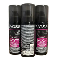 Schwarzkopf Syoss Root Retoucher, 120 ml, Black, Pack of 3
