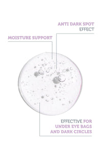 The Purest Solutions Radiance Eye Contour Serum (Caffeine Solutions 5% + Vitamin C) - Bright and Rested Appearance - Skin Tone Difference Reduction - Under-Eye Bag Care - Vegan | Cruelty Free (30 ml)