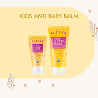 Alteya Organic Kids and Baby Balm 30 ml - USDA Certified Organic AWARD WINNING Natural Baby Skin Care Treatment - Soothing and nourishing moisturizer for Dry & Sensitive skin
