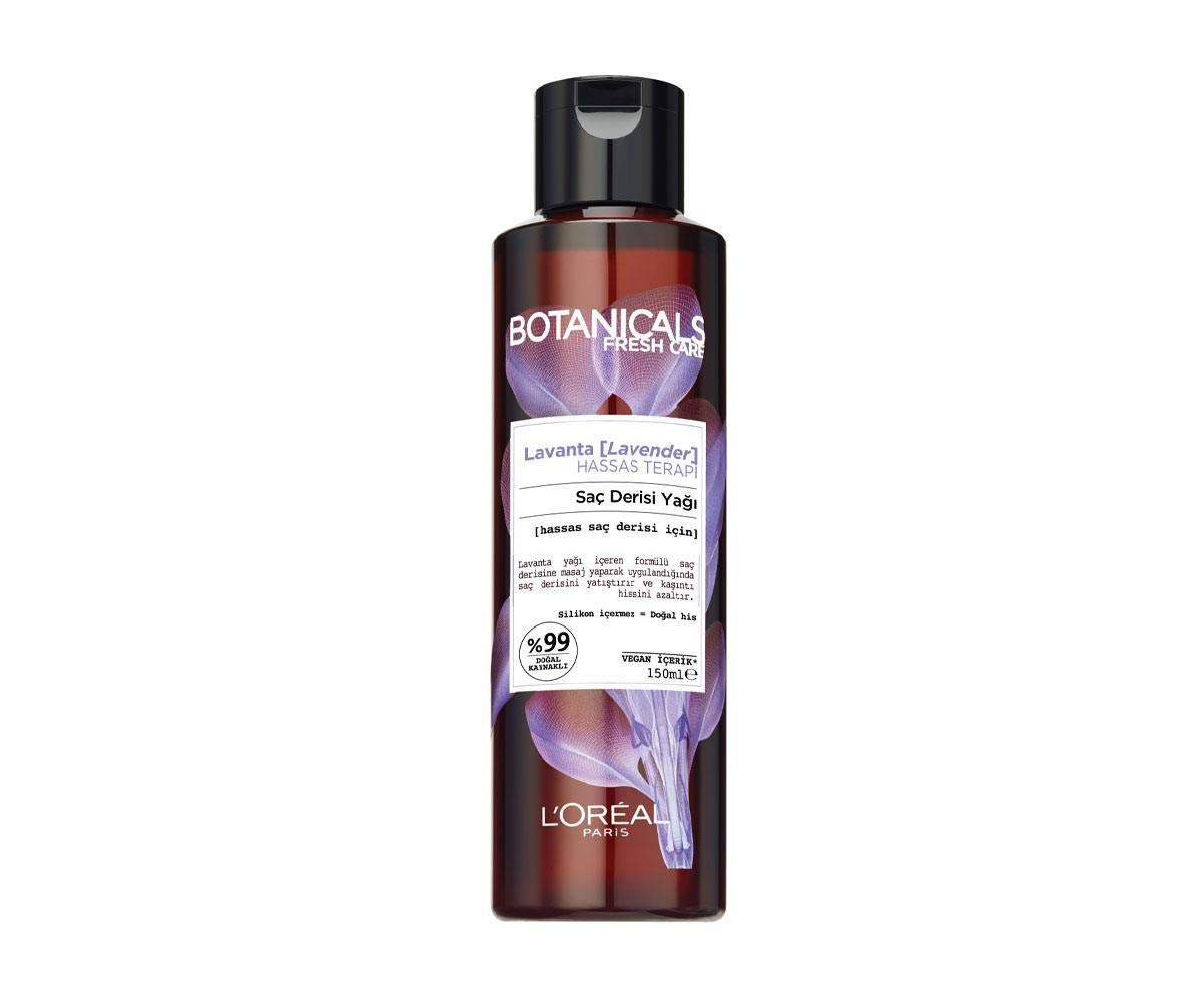 L'Oreal Paris L'Oreal Botanicals Lavender Sensitive Hair & Scalp Vegan Pre Shampoo Oil 150ml (Packaging May Vary)