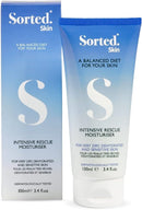 S SORTED Sorted Skin Intensive Rescue Moisturiser, Perfect for Dry, Dehydrated & Sensitive Skin, Intensive Hypoallergenic Body Moisturiser, Suitable for all Skin Conditions 1 x 100ml