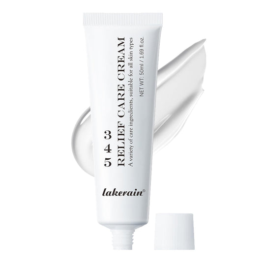 INSKIN 345 Relief Cream, Barrier Repair Cream Soothing Face Moisturizer For Acne & Repair Damage Skin, Moisturising Cream for Face Moisturising Cream for Women, 345 Intensive Repair Cream