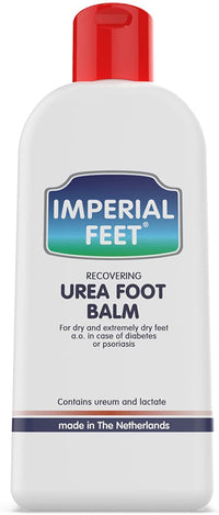 Imperial Feet Urea Foot Balm - Natural Urea Cream for Rough & Dry Skin, Calluses - Cracked Heel Treatment with Cleansing, Moisture-Binding Exfoliating Formula - Wild Herb Antioxidant Extract - 150ml