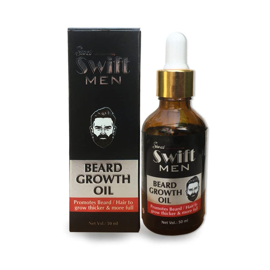 Generic Swift Men Beard Growth Oil, 50 ml, Natural Nourishing Formula for Thicker Facial Hair