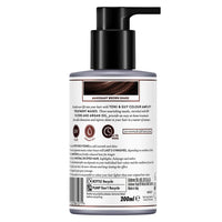 Toni & Guy Mahogany Brown Colour Amplify Hair Conditioning Mask with Temporary Colour Pigments, Argan Oil & UV Protection Filters 200 ml