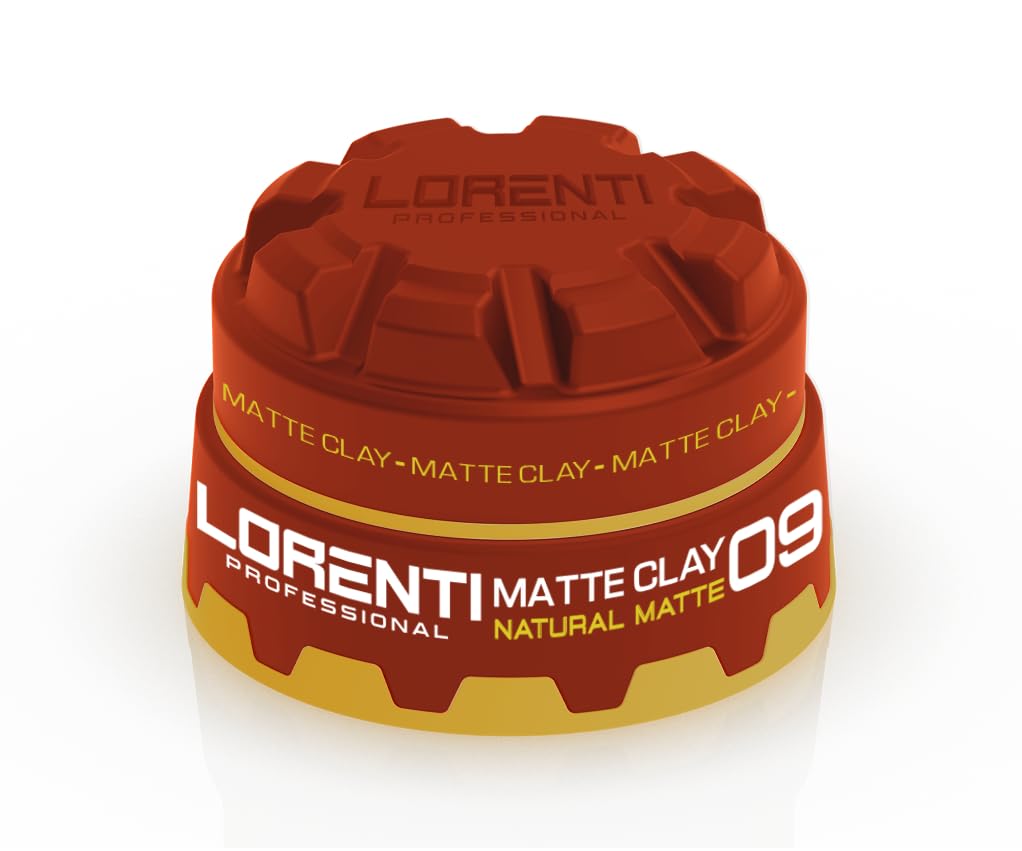 Lorenti Tokyo & Seoul Hair Styling Wax | Matte Clay Wax No Shine Strong Hold | No: 09 Brown Wax 150 ml