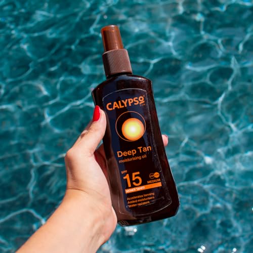 Calypso Monoi Tahiti Bronzing Tanning Oil SPF15
