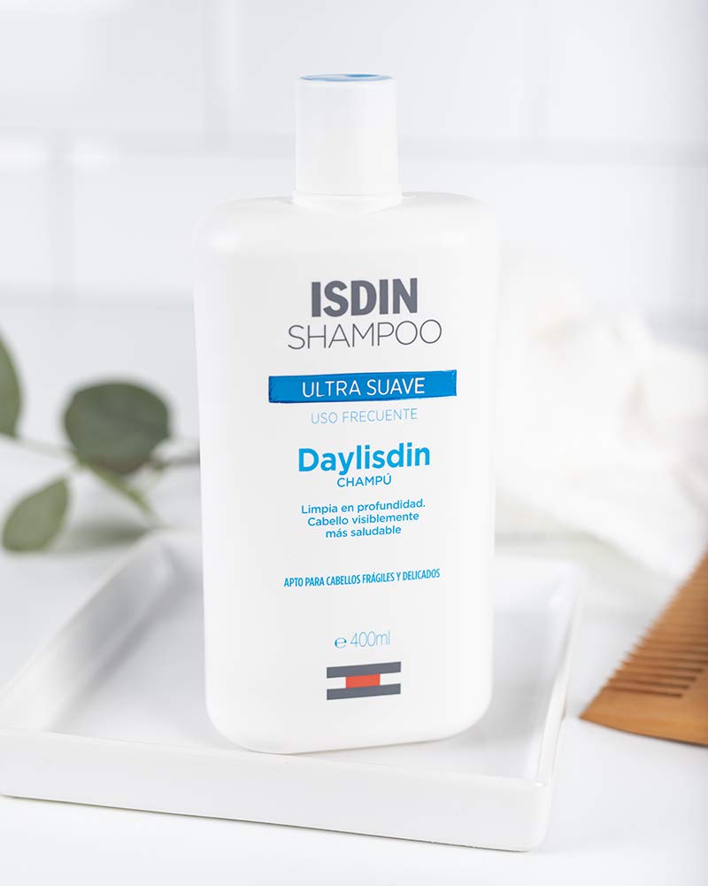ISDIN Daylisdin Ultra Gentle Shampoo (400ml) | Deep cleans and respects the hair and scalp