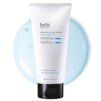 belif Aqua Bomb Jelly Cleanser, Jelly-to-Foam Mild Cleanser with Hyaluronic Acid, Especially For Oily, Combination & Acne-Prone Skin, Korean Skincare (160ml)