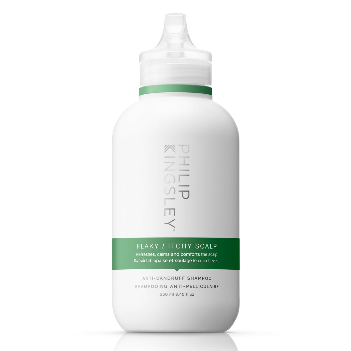 Philip Kingsley | Flaky/Itchy Scalp Shampoo | Anit-Dandruff Shampoo For Flaky, Itchy, Dry, Oily Scalps | Cleansing Scalp Care | Hair Shampoo that Hydrates, Soothes and Calms | 250ml