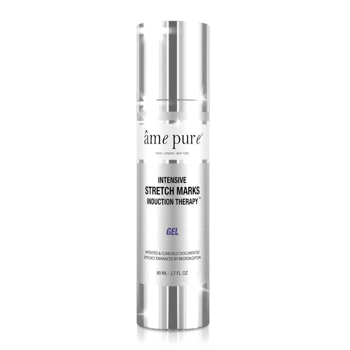 ÂME PURE Ame Pure Stretch Marks Removal Gel - Clinically Proven Scar Removal Gel - Notable Results After Just Two Weeks - Advanced Scar Gel For Old Scars - 80 ml Scar Treatment Gel - Be Confident In Your Skin!