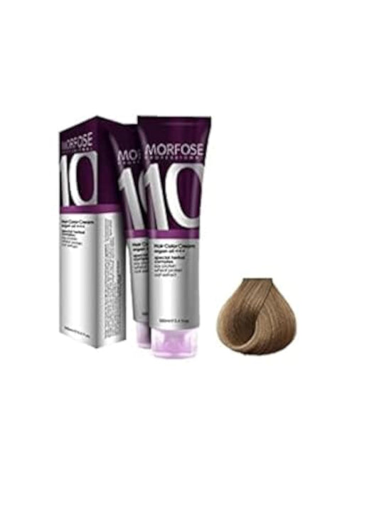 Morfose 10 Professional Hair Colour Cream 100 ml, No. 8.77 Honey Bubble