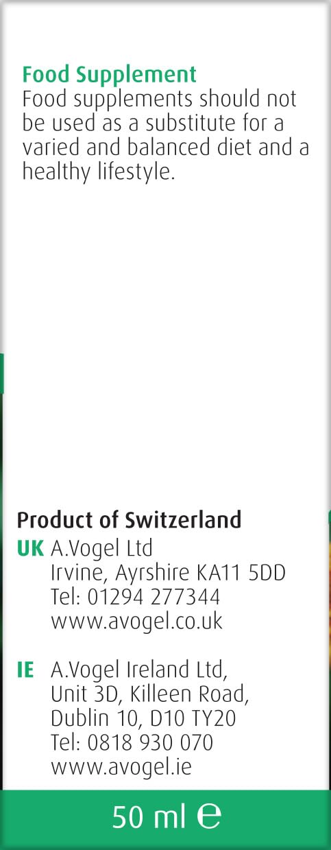 A.Vogel Spilanthes Paracress Drops | Extract of Organically Grown Spilanthes Oleracea | Suitable for Vegans | 50ml
