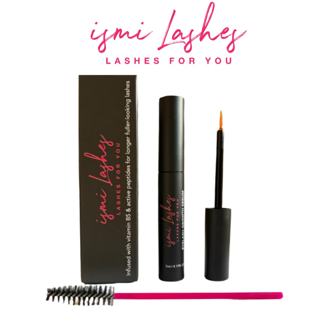 ismi Lashes LASHES FOR YOU ismi Lashes Eyelash Growth Serum Infused with vitamin B5 & active peptides for longer fuller-looking lashes
