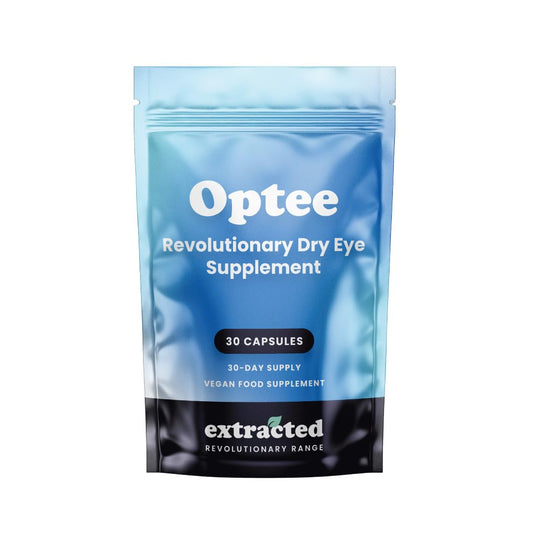 Extracted Optee Dry Eye Supplement - MaquiBright, Astaxanthin, Lutein & Zeaxanthin, 30 Vegan Capsules - Eye Health, Natural Tear Production, Vision Support - 30-Day Supply