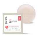 grüum Revitalising Hair Conditioner Bar 50g - SLES, EDTA & Paraben Free Conditioner Bar for Hair Lasts up to 60 Washes - Plant-Based Vegan Solid Conditioner Bar for Hair