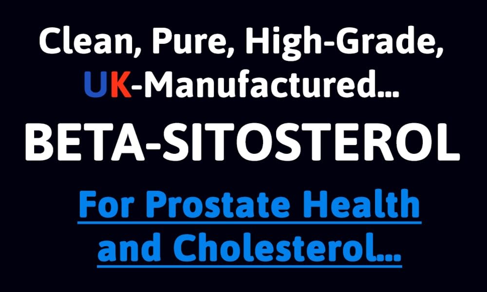 optimum-fx Beta Sitosterol 180mg from 400mg Plant Sterols Capsule High Strength Supplement – NOT Tablets or Powder – Contributes to Normal Blood Cholesterol 120 Vegan Caps 2 Months’ Supply
