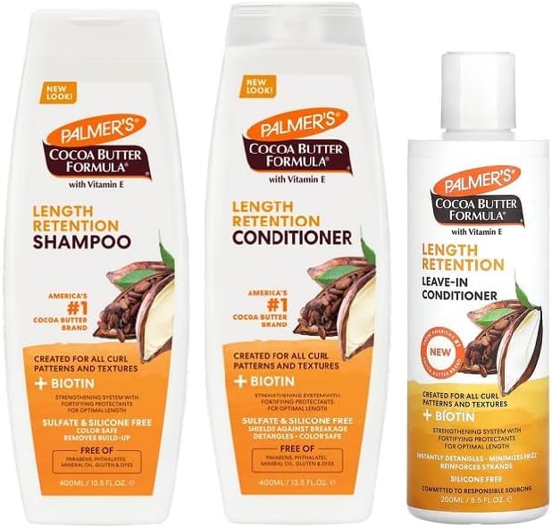Generic Palmer Cocoa Butter Formula Length Retention Shampoo 400ml BY MURPHY'S HAIR AND BEAUTY®