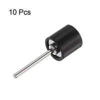 sourcing map 10pcs 1/2 Inch Sanding Drum Rubber Mandrels 2.35mm Shank Sanding Sleeve Holder for Drum Sander Rotary Grinder