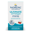 Nordic Naturals Ultimate Omega 2X, 1120mg, Strawberry Flavour, 60 Mini Softgels