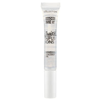 Collection Cosmetics Gloss Me Up Juicy Infusion Lip Gloss, With Added Coconut Oil, Coconut Scented, 9ml, Clear