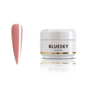 BLUESKY Bluesky Gum Gel 15 ml, Pink, Poly Gel Builder Colours For Poly Gel Nail Kit, Quick Nail Extensions (Requires Curing Under LED UV Lamp)