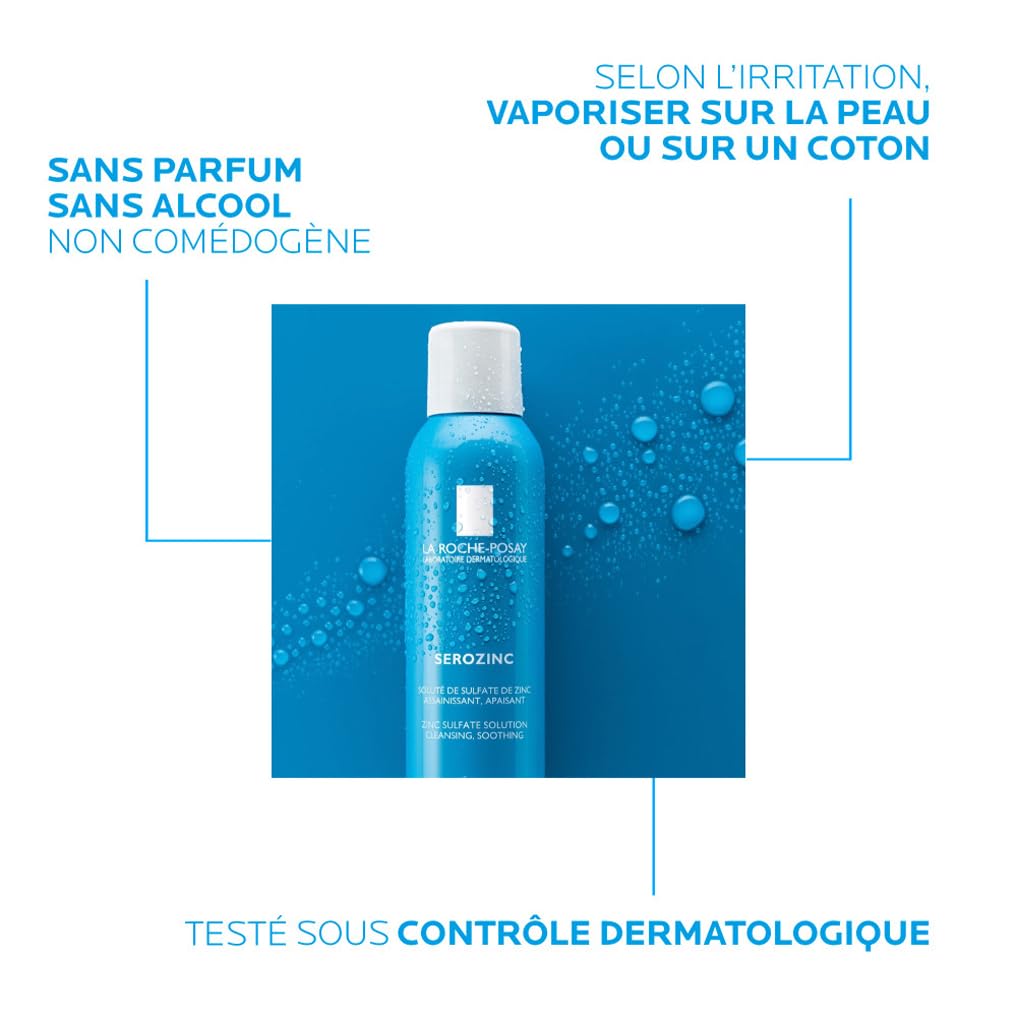 La Roche-Posay La Roche Posay Serozinc Purifying And Soothing Facial Mist Toner with Zinc 150ml