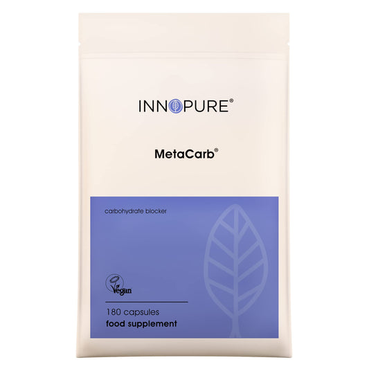 CARB Blocker MetaCarb® - High Strength Formulation with White Kidney Bean Extract - 180 Capsules, 2 Months Supply