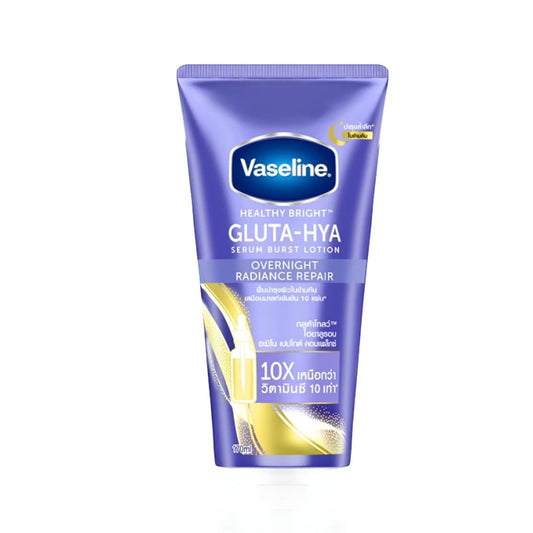 Vaseline Healthy Bright Gluta Hya Serum Burst Lotion Overnight Radiance Repair 170Ml.