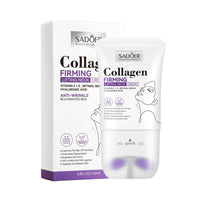 gcdat Neck Collagen Cream, Collagen Firming Lifting Neck Cream, Face & Neck Collagen Cream, Tightening Neck Anti-Wrinkle Collagen Cream With Firming Roller