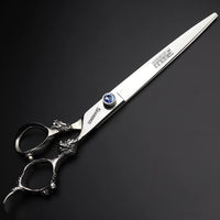 AXEMOORE 9 inch Shuanglong Head Design Hair Studio Professional Hair Stylist Cut Hair high-end Household Haircut Scissors Japan Imported 440C high-Grade Steel Scissors