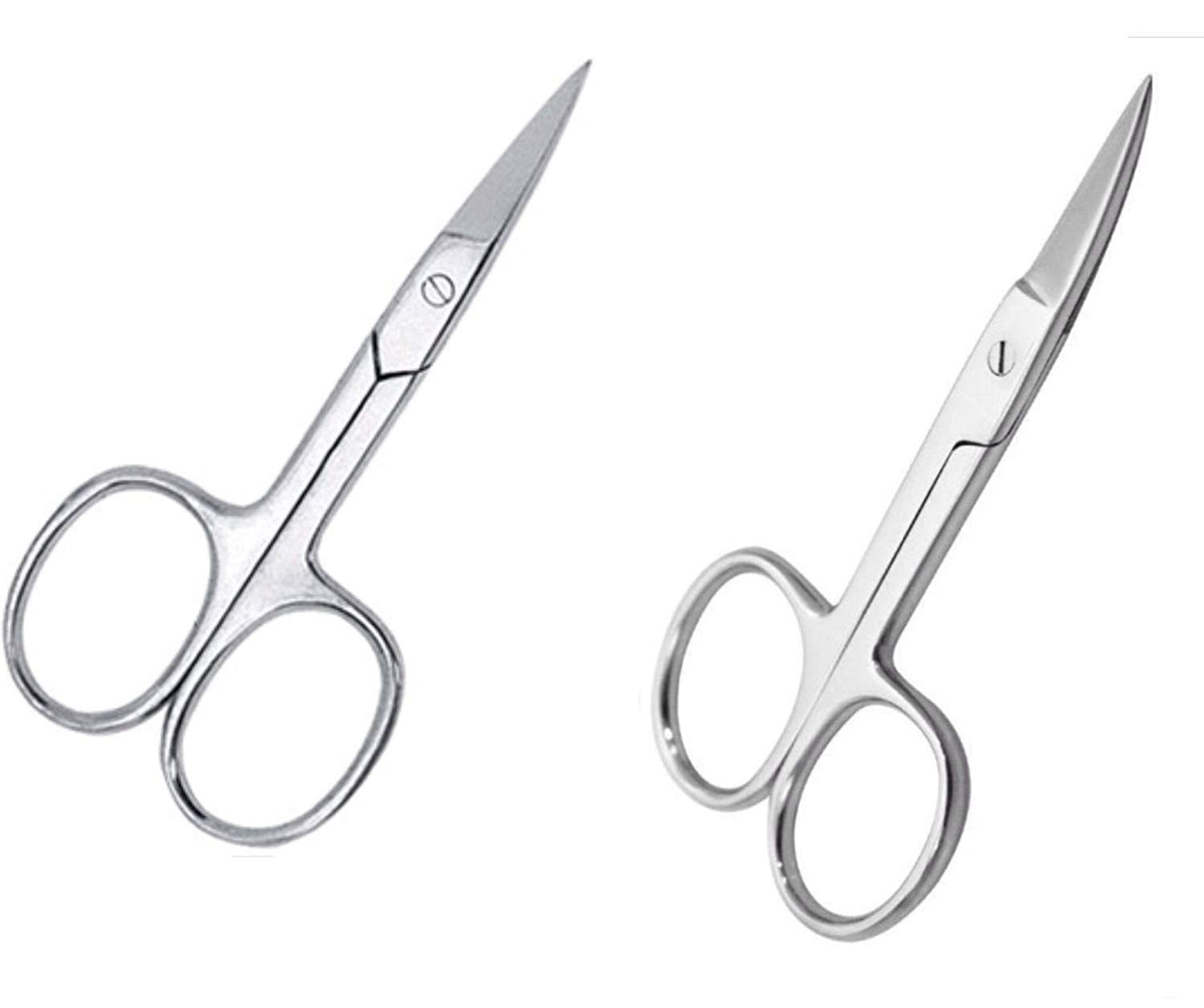 CNS Professional Straight & Curved Nail Scissors (Straight Scissors)